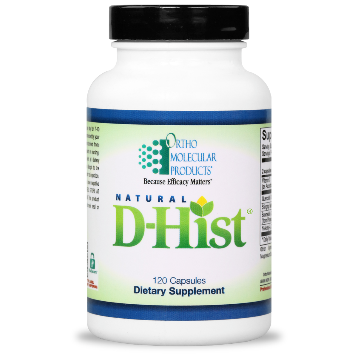 Ortho Molecular D-Hist – Natural Allergy & Sinus Support Supplement