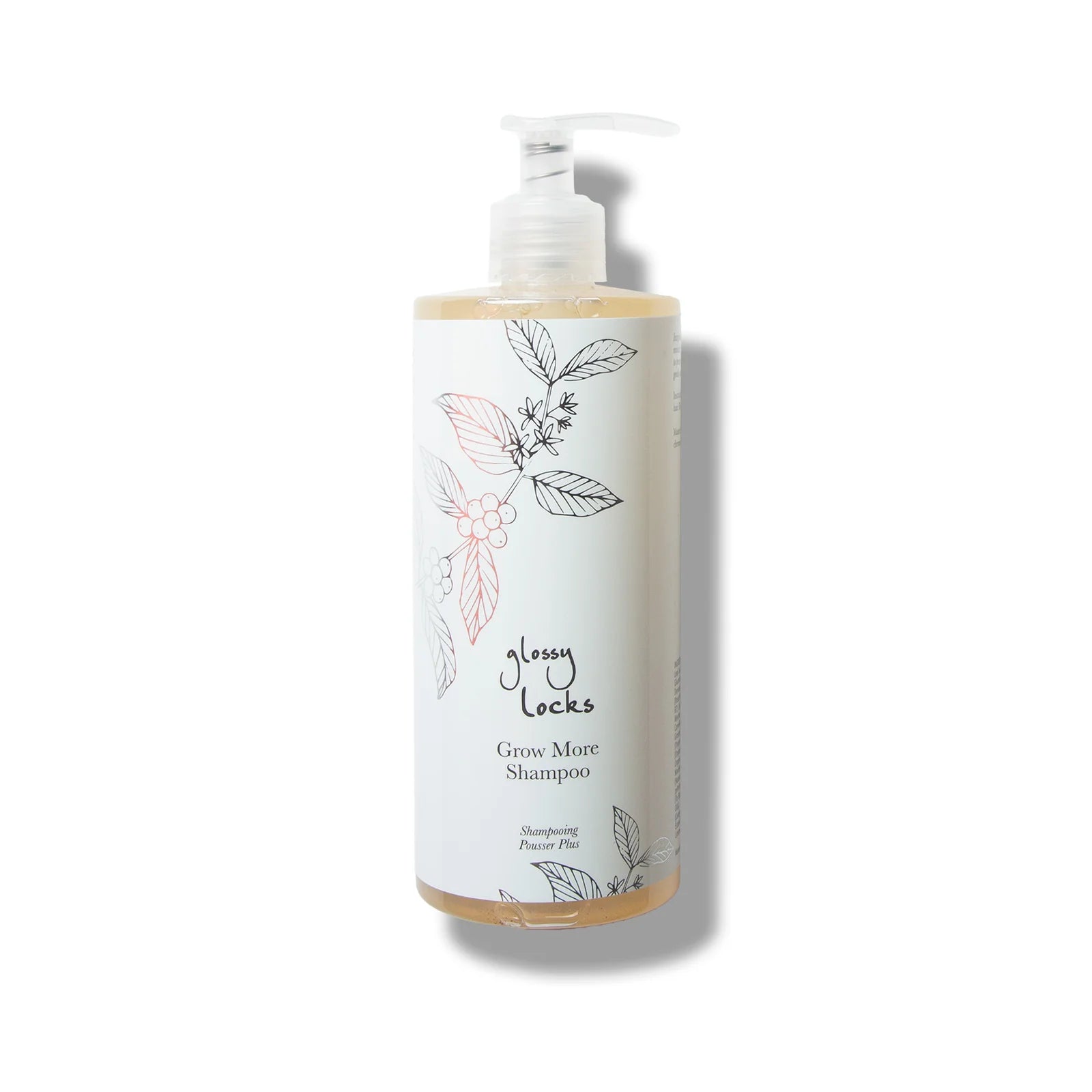 100% Pure Glossy Locks Grow More Shampoo – Natural Hair Growth Formula (13oz)
