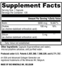 RegeneMax® Plus 120 Capsules Supplement Facts