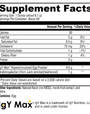 IG 26 Plus DF Vanilla 30 Servings Supplement Facts