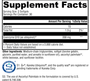 CoQmax™ Ubiquinol 60 Softgels Supplement Facts
