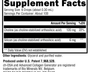 RegeneMax® Liquid 1 oz Supplement Facts