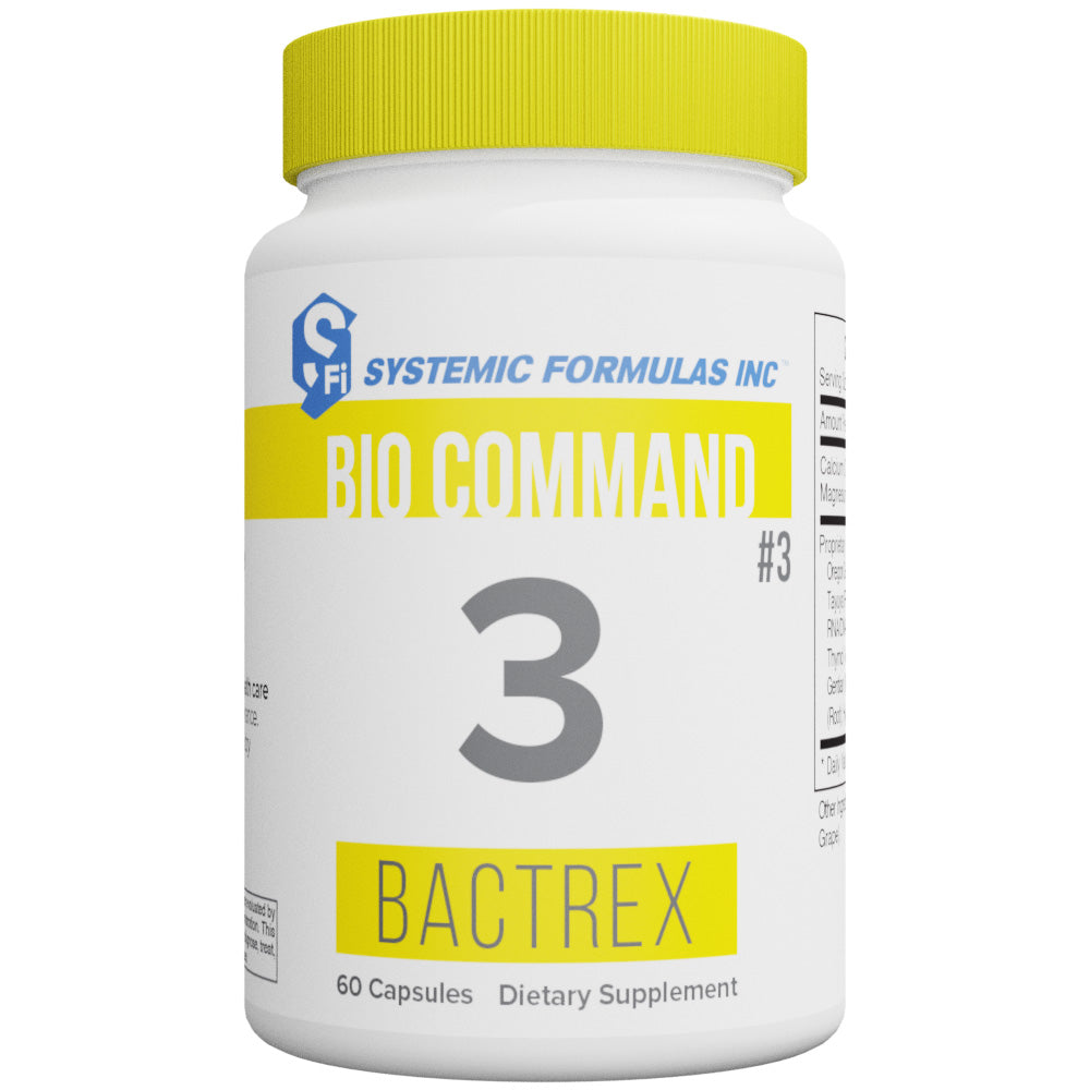 Systemic Formulas 3 Bactrex 60 Capsules