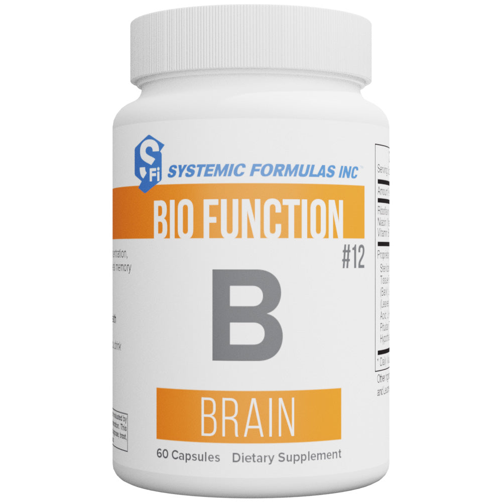 Systemic Formulas Bio Function B Brain - 60 Capsules