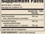 Fermented Beta Glucans 60 Capsules Supplement Facts