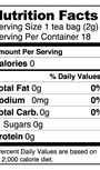 Mushroom Wellness Blend 18 Bags Supplement Facts