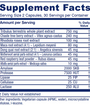 Pregnancy Prep 60 Capsules Supplement Facts