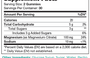 Chapter One Magnesium Peach 60 Gummies Supplement Facts