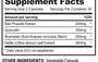Propolis Sinus Support 60 Capsules Supplement Facts