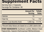 Liposomal Vitamin C 180 Capsules Supplement Facts