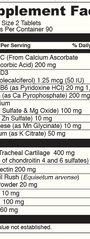 DISC-DISCOVERY® 180 Tablets Supplement Facts