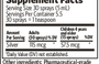 Pro Bio-Active Silver Hydrosol 23 ppm Travel Size Fine Mist Spray 1 fl oz Supplement Facts