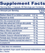 Rauwolfia Extra™ 90 Capsules Supplement Facts
