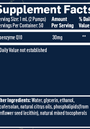 Nanoemulsified CoQ10 1.7 fl oz Supplement Facts