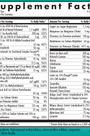 OcuDyne II 200 Capsules Supplement Facts