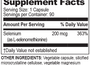 Brain Basics Ultra Pure Selenomethionine 90 Capsules Supplement Facts