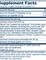 Rentone 90 Caplets Supplement Facts