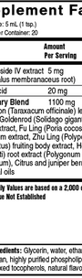 Kidney Care 3.38 fl oz Supplement Facts