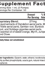 Bitters No.9 1.7 fl oz Supplement Facts