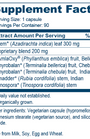 Neem Plus 90 Capsules Supplement Facts
