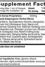 Nanomojo 1.7 fl oz Supplement Facts