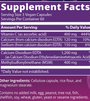 Cardio Chelate 180 Capsules Supplement Facts