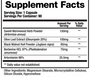 Para-X 90 Capsules Supplement Facts