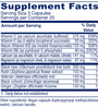 Cramp Relax 60 Capsules Supplement Facts