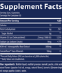 Ashwagandha Gummies Passion Fruit Orange 60 Gummies Supplement Facts