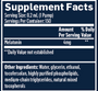 Nanoemulsified Melatonin 1 fl oz Supplement Facts