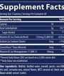 Vitamin D3+K2 Gummies Strawberry 60 Gummies Supplement Facts