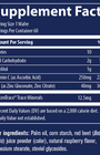 Zinc + Vitamin C Chewable Raspberry Flavor 60 Chewable Wafers Supplement Facts