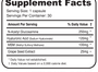 Hyaluronic Acid Joint, Skin & Eyes 30 Capsules Supplement Facts