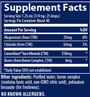 Ionic Boron 2 fl oz Supplement Facts