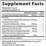 Glucose Balance Px 120 Capsules Supplement Facts