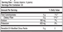 PectaSol Powder unflavored 90 Servings Supplement Facts