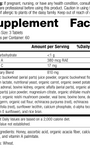 Cataplex® A-C-P, 180 Tablets, Rev 04 Supplement Facts