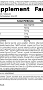 Albaplex®, 90 Capsules, Rev 08 Supplement Facts