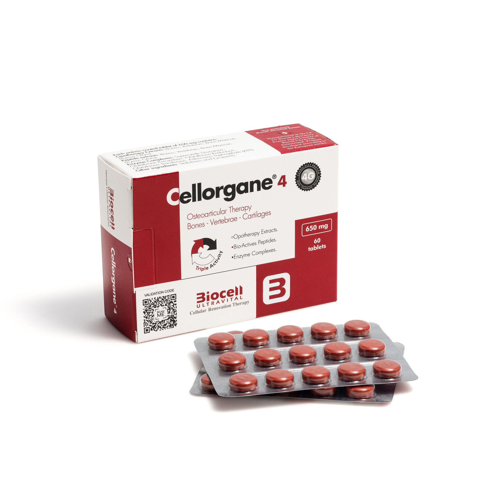 Biocell 4G - Cellorgane® Multi-Complex Formula 4 – Detox & Cellular Energy Support