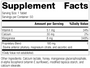 E-Manganese 3925-21 Supplement Facts