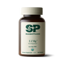 Image of E-Z Mg bottle next to tablets of magnesium supplements.
