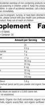 E-Z Mg™ Tablets, Rev 03 Supplement Facts