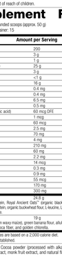Glucose Assist Chocolate label image revision 2.