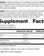 Rev 01 Supplement Facts