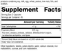 Lact-ENZ 5130 Rev 04 Supplement Facts