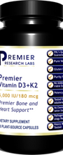 Premier Vitamin D3+K2 30 Capsules