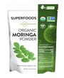Organic Moringa Leaf Powder 60 Servings