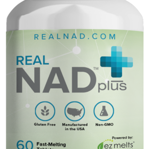 Real NAD+ 60 EZ Melt Tablets