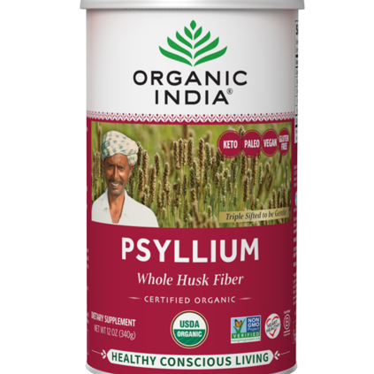 Psyllium Organic Whole Husk Fiber 68 Servings