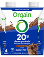 Clean Protein Grass Fed Protein Shake Creamy Chocolate Fudge 4 Pack